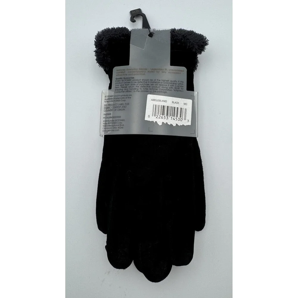isotoner women black